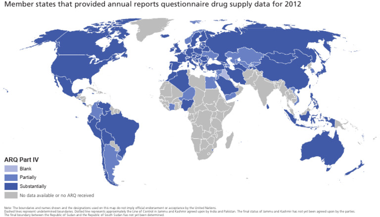 2012 Drug Supply Data Reports Overview | PDF
