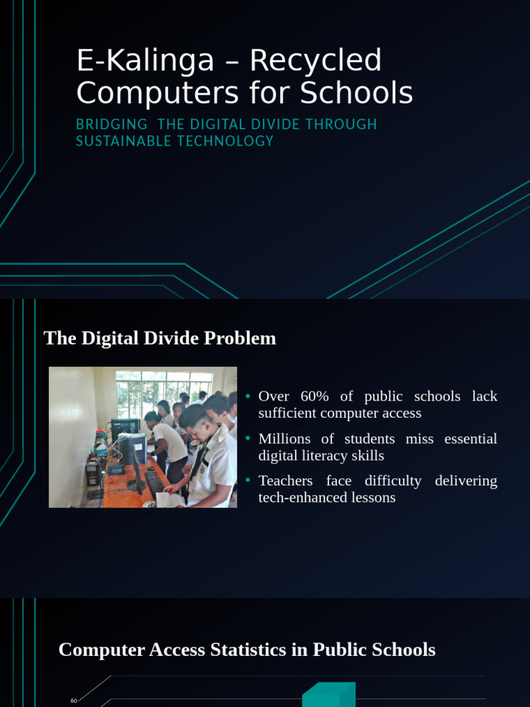 E-Kalinga - Recycled Computers For Schools | PDF