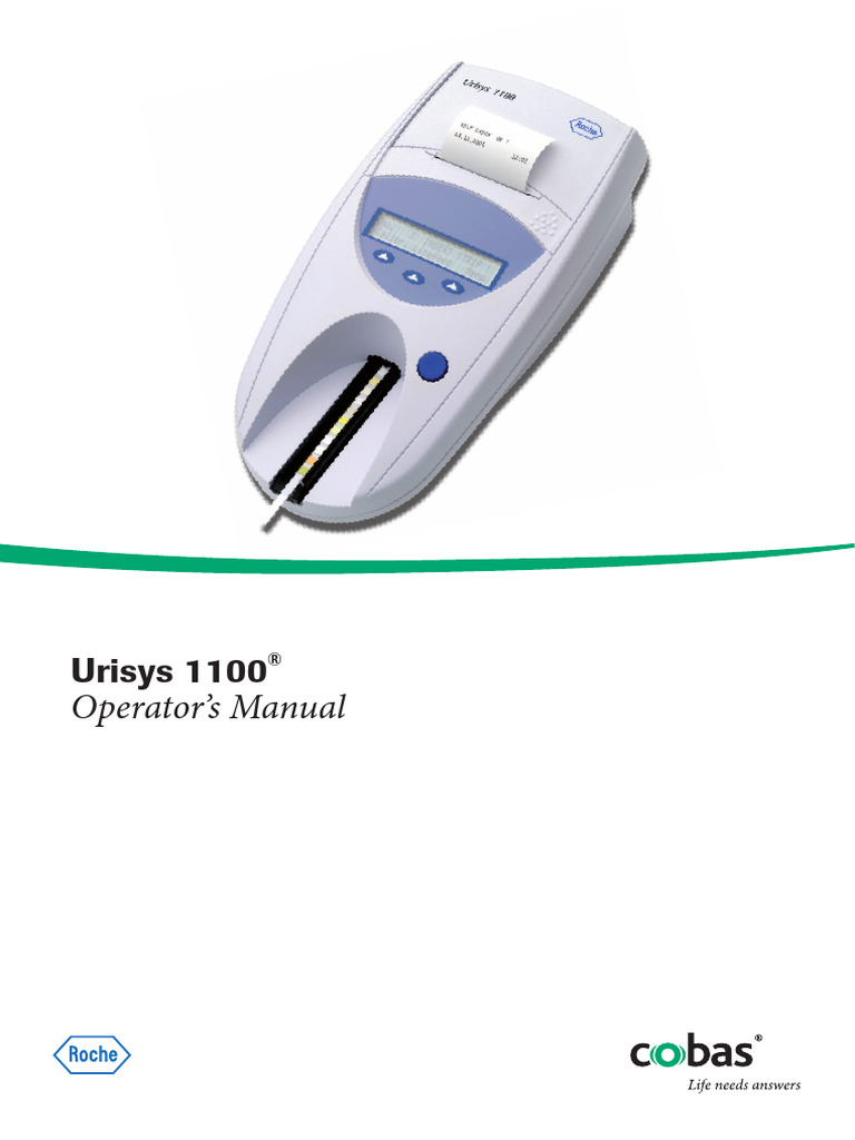 Urisys 1100 Operator's Manual | PDF