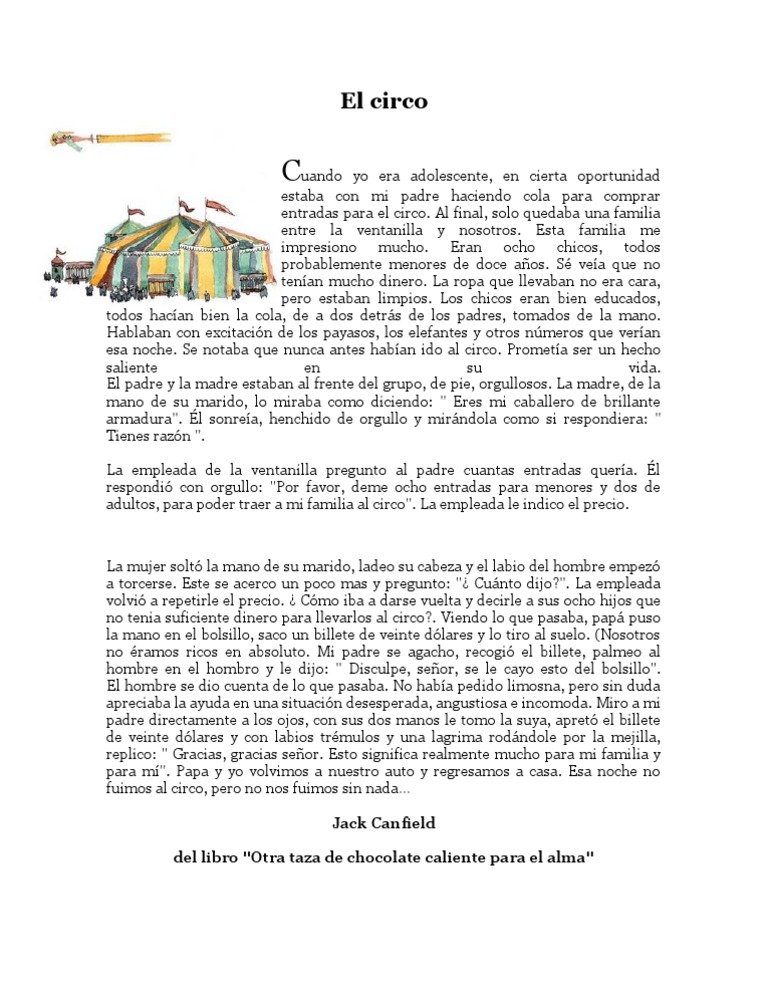 Cuento El Circo | PDF