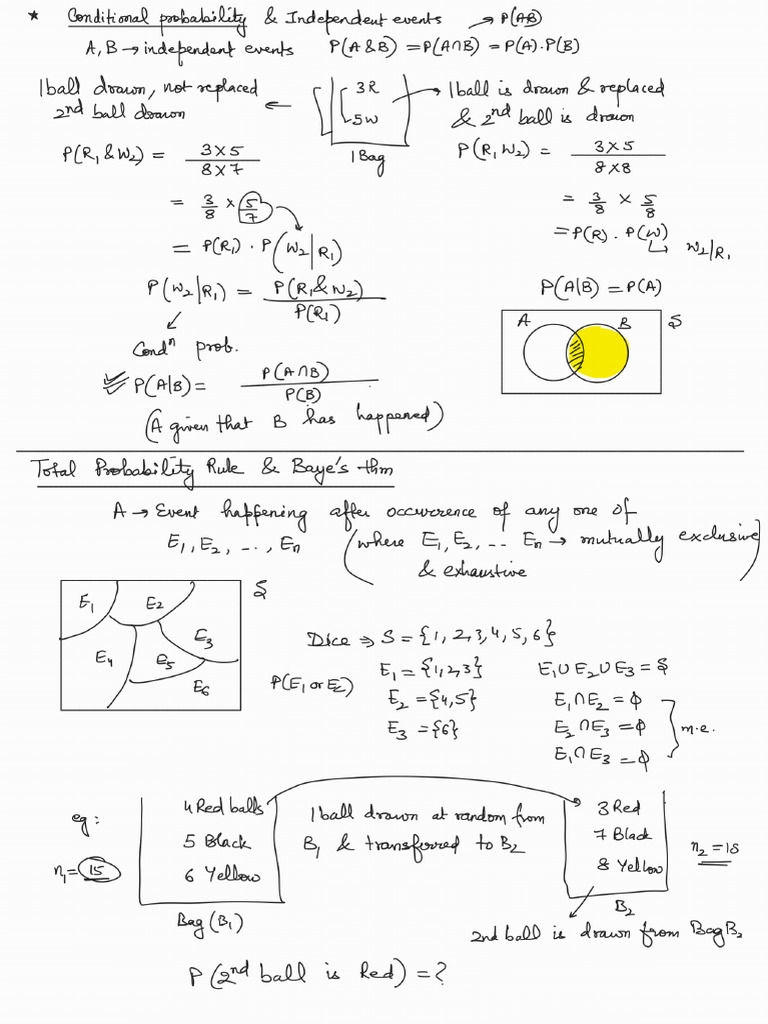 Probability Notes 251104 141951 | PDF
