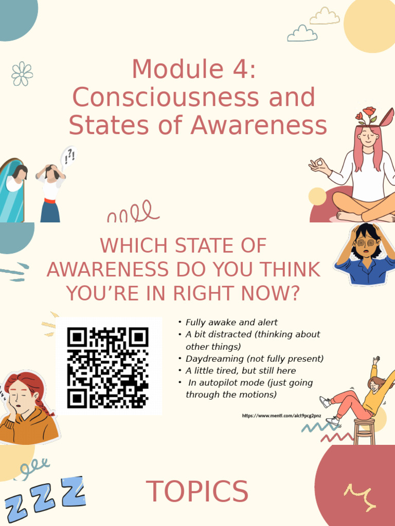 Module 4 Consciousness and States of Awareness 2 | PDF | Sleep | Sleep ...