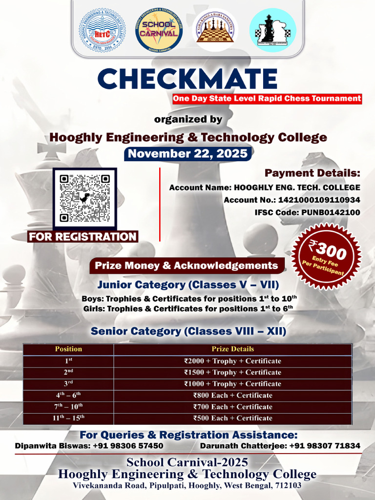 Poster Checkmate -2025 | PDF