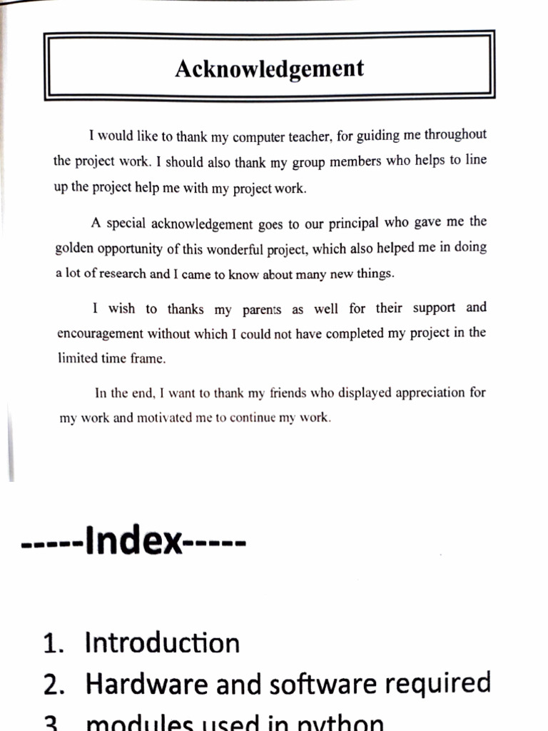 Reference Copy of Project Documentation | PDF