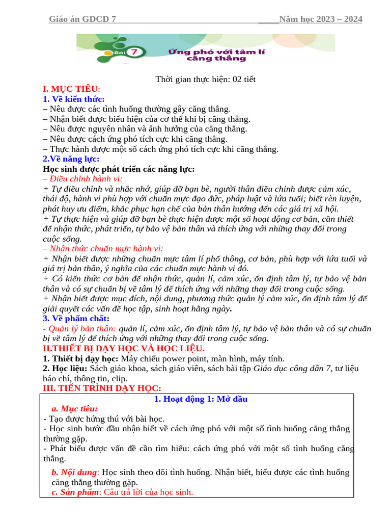 Bai 7 | PDF