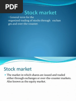 Stock Market in Pakistan