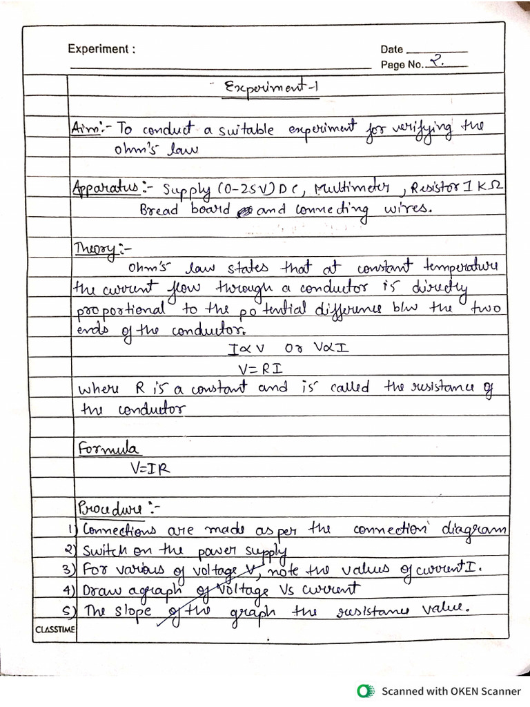 Full Fee Practical File | PDF