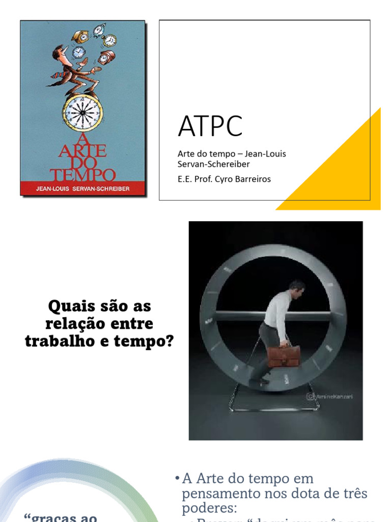 A Arte do Tempo: Reflexões e Objetivos | PDF | Tempo | Amor
