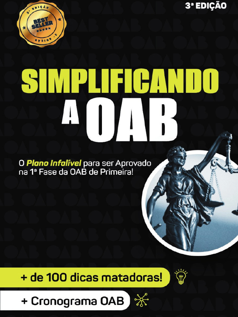 Guia de Aprovação no Exame da OAB | PDF | Injunção | Administração pública