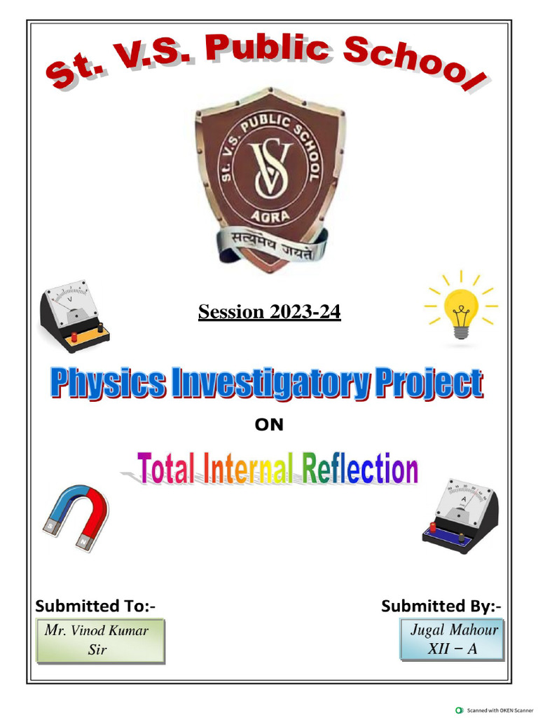 Physics Investigatory Project | PDF