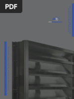 EHH-601 Wind Driven Rain Louver Specs | PDF | Rain | Mechanical Engineering