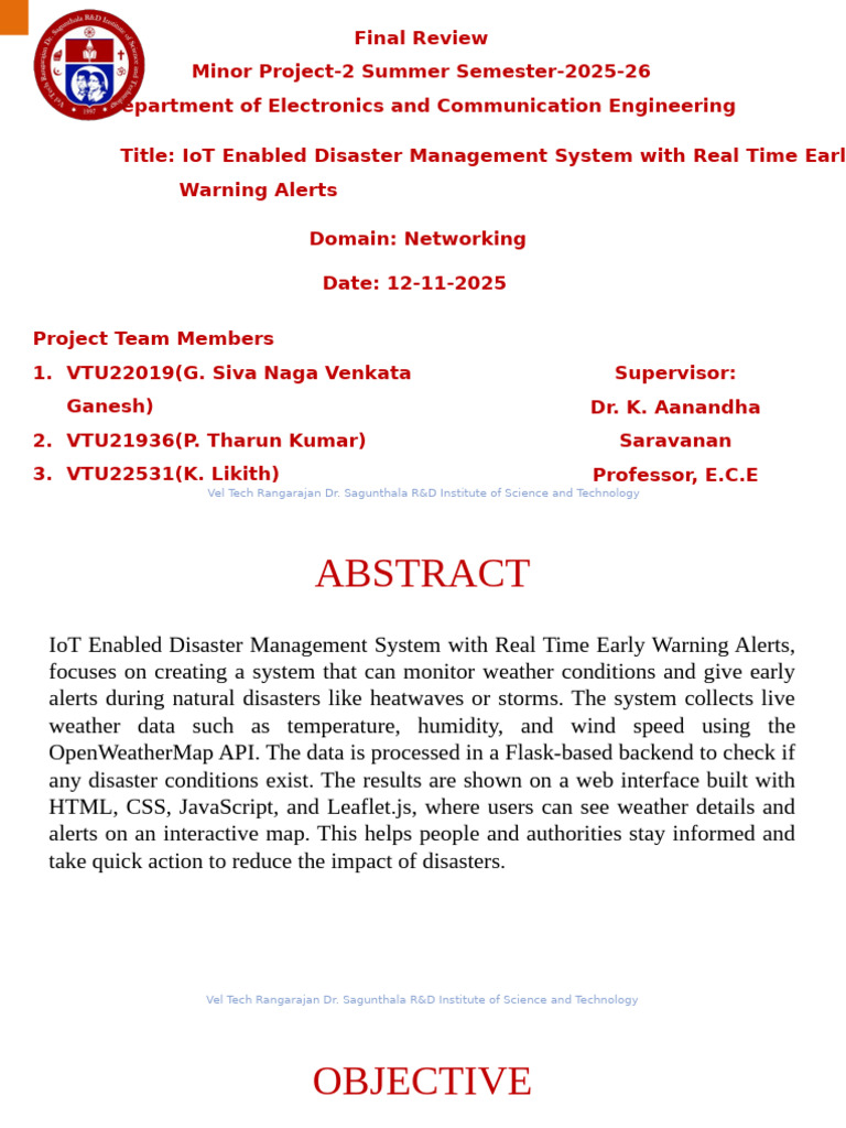Second- Review Ppt Format[1]26!10!2[1] | PDF | Internet Of Things ...