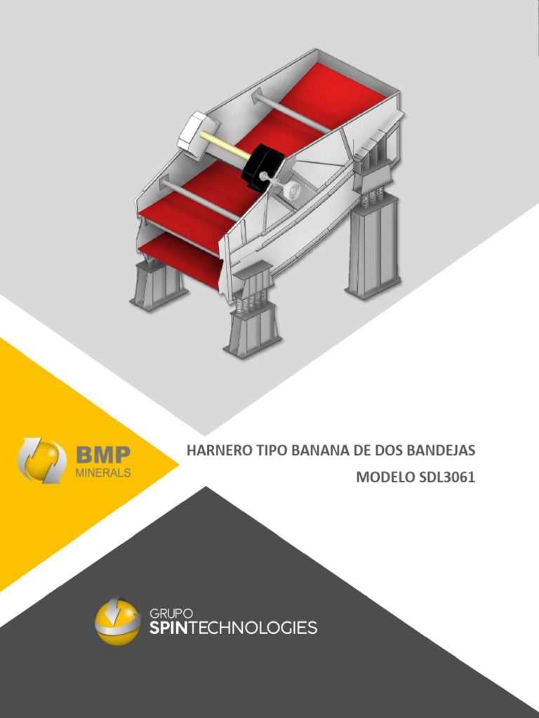 Harnero Banana SDL3061: Manual de Uso y Mantenimiento | PDF ...