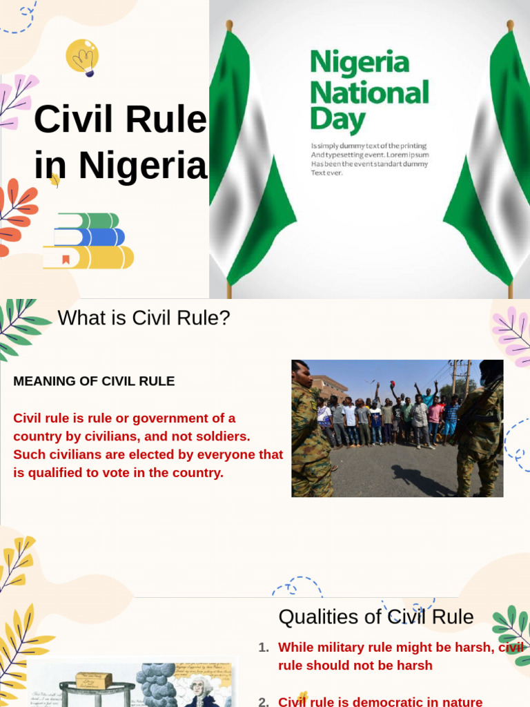 Overview of Civil Rule in Nigeria | PDF