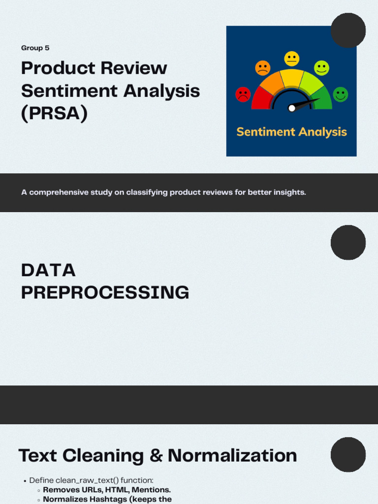 Product Review Sentiment Analysis Study | PDF | Accuracy And Precision ...