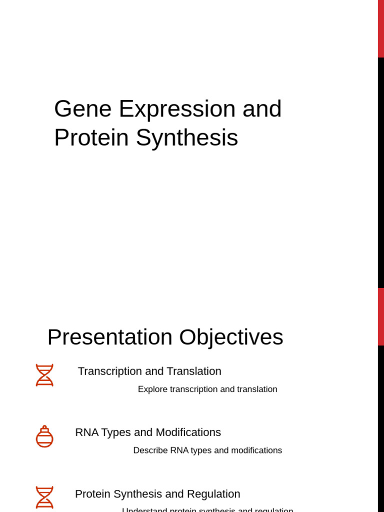 Lecture 14 - Gene Expression | PDF | Rna | Messenger Rna