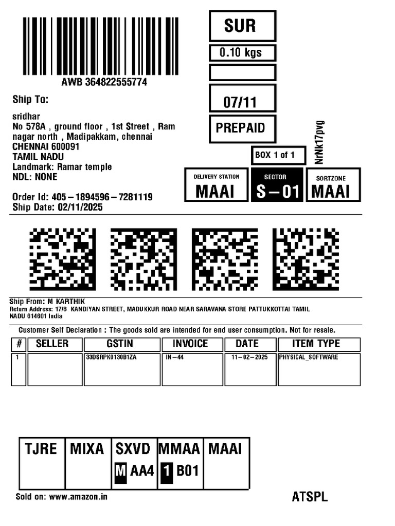 AMAZON ORDER | PDF | Invoice | Payments