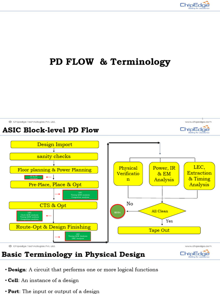 PD Flow | PDF | Electronic Engineering | Computer Engineering