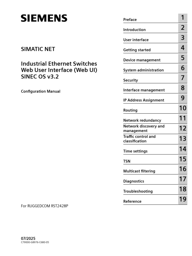SIMATIC NET RUGGEDCOM Configuration Guide | PDF | Public Key ...
