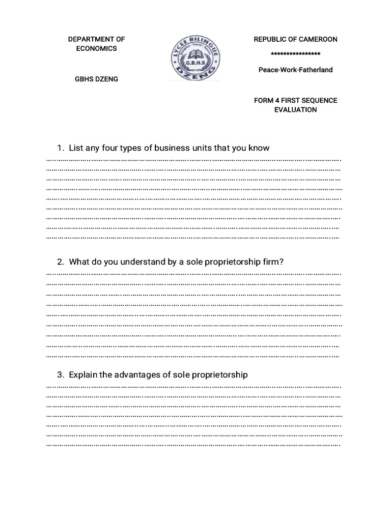 FORM 1 4 EXAMS visual data 3