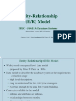 Entity-Relationship (E/R) Model: ITEC - 514/515: Database Systems