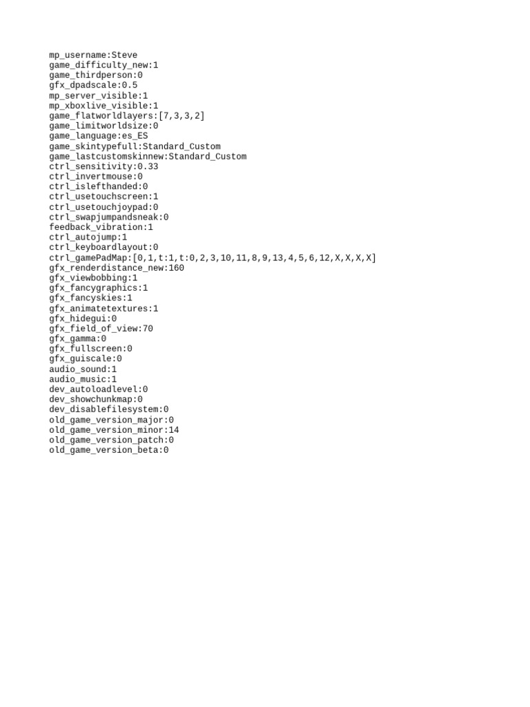 Photo inspiration: Fresh Look at Minecraft Game Settings Configuration