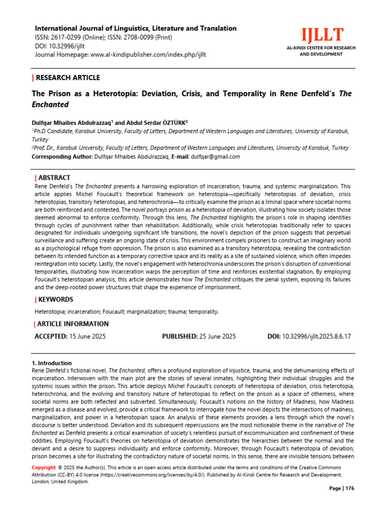 Paper+17+ (2025 8 6) +the+Prison+as+a+Heterotopia | PDF | Prison ...