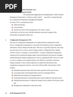 ISO Network Management Model