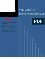 Equity Research Bangladesh: Valuation of Square Pharmaceutical LTD