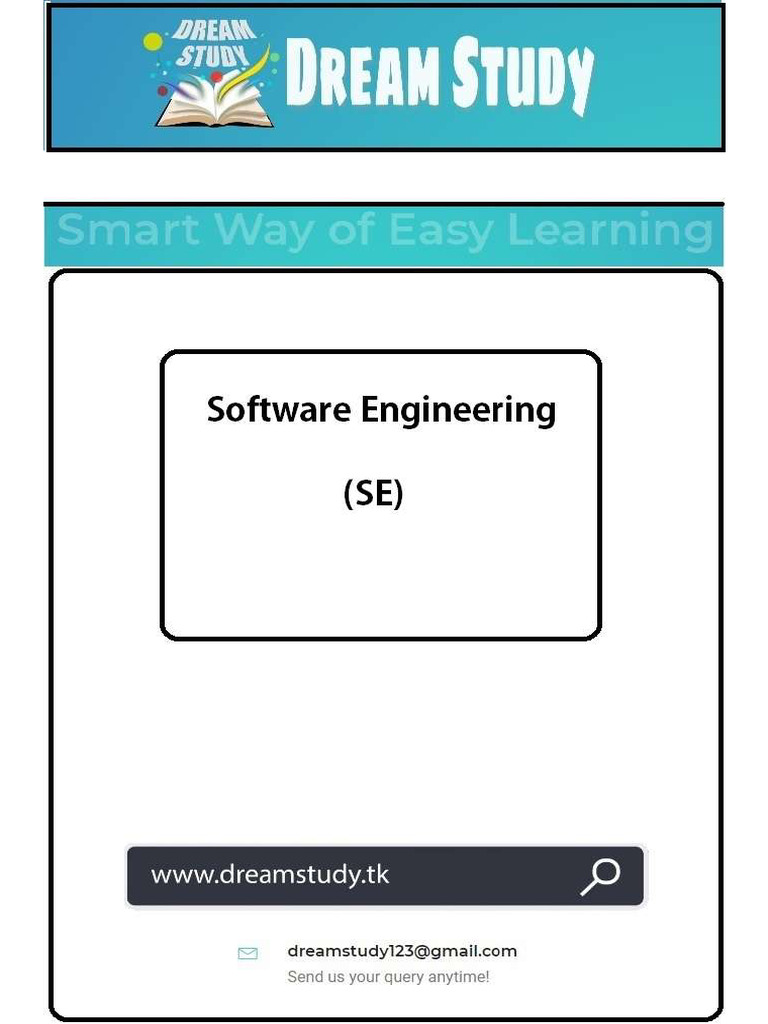 Merged 1 2 3 4 Software Engineering (WWW - Dreamstudy.tk) | PDF