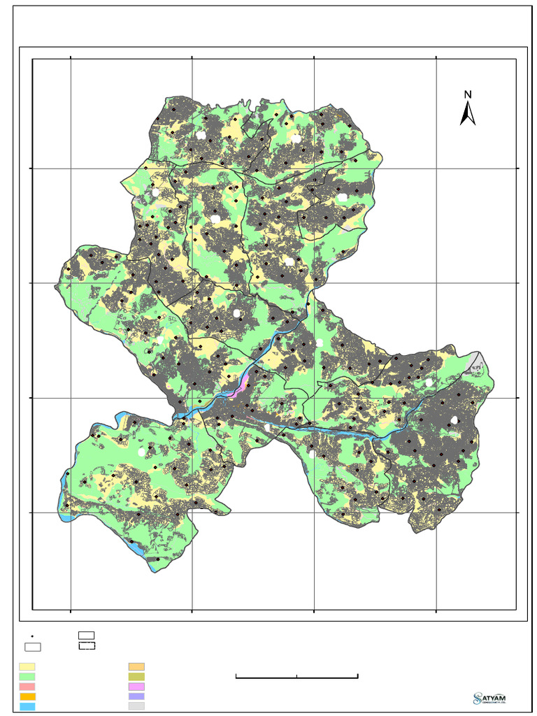 Ramechhap District Land Use Map | PDF | Analytic Geometry | Geodesy