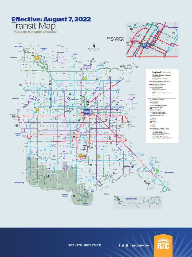 Vegas System Map | PDF