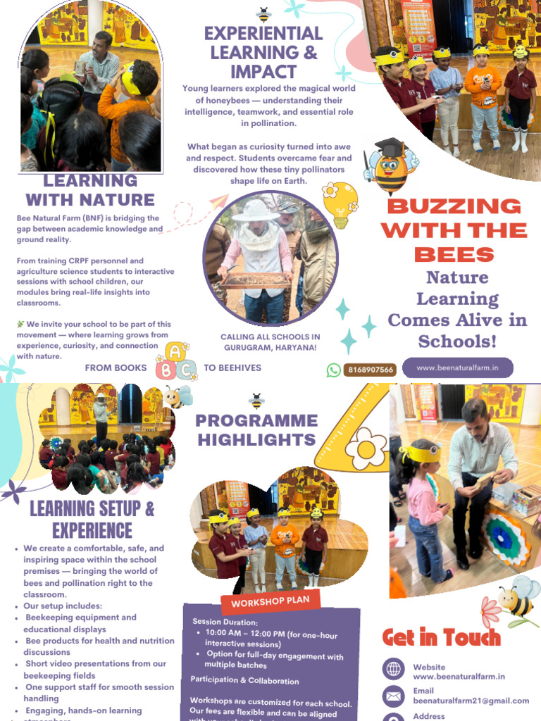 Nature Learning Comes Alive in Schools! | PDF | Learning | Honey Bee