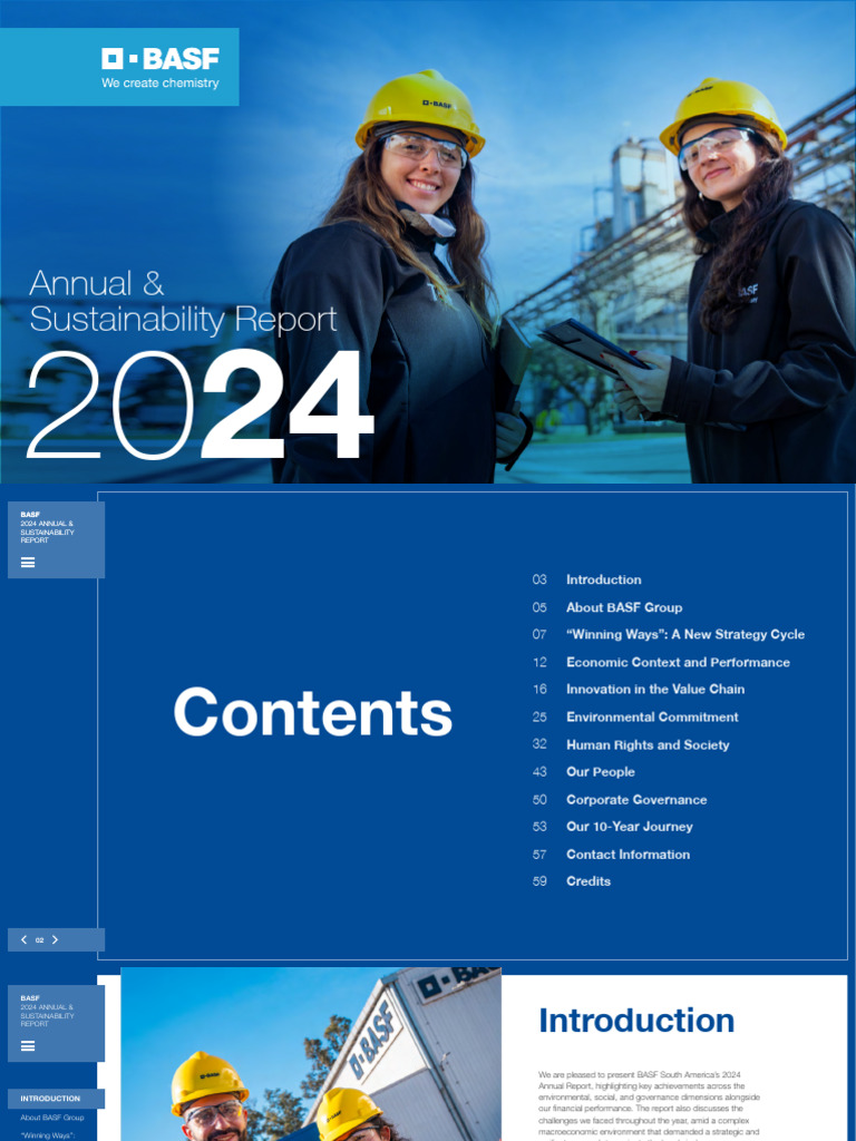 BASF 2024 Annual & Sustainability Report | PDF | Sustainability ...