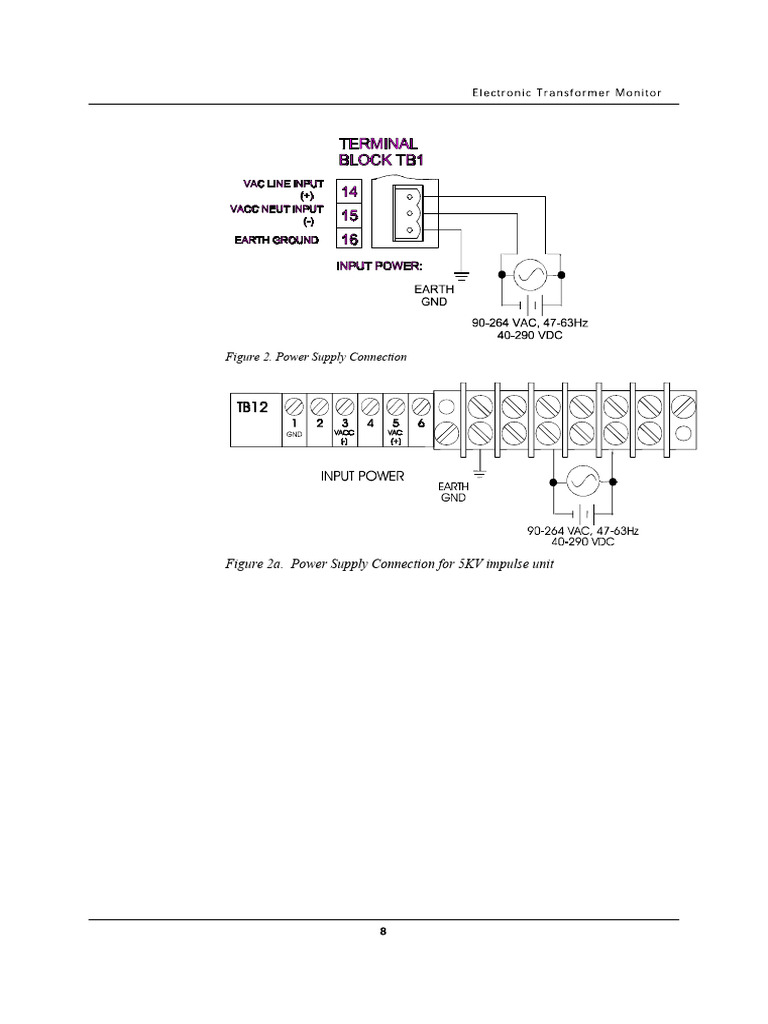 Power Supply and RTD Wiring Guide | PDF | Relay | Switch