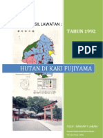 Seuntai Hasil Lawatan - Hutan Di Kaki Fujiyama