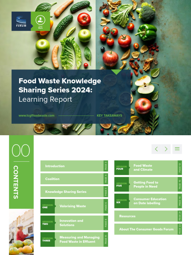 Food Waste Knowledge Sharing 2024 Report | PDF | Anaerobic Digestion ...