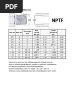 AN, NPT, and Metric Conversion Charts | PDF | Home & Garden ...