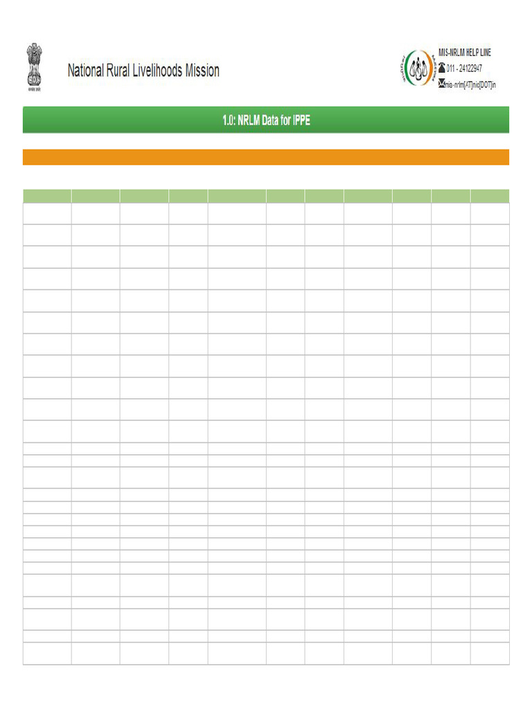 (VillageLevel) NRLMDataforIPPEBIHAR NALANDA HILSA ARPA Arpa | PDF