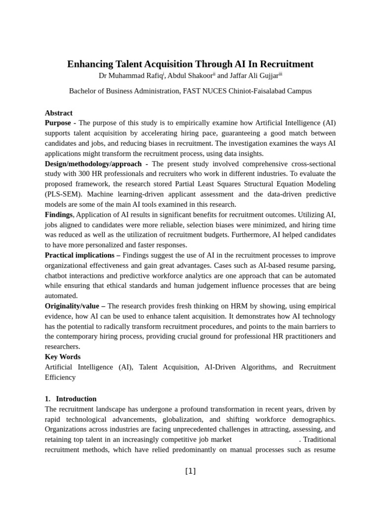 Final Research Article Final Final | PDF | Artificial Intelligence ...