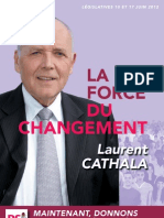 Le programme de Laurent Cathala pour les législatives