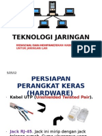 Bahan Ajar Teknologi Kabel UTP