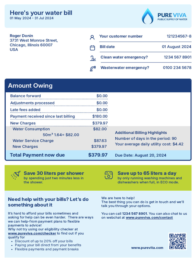 Water Bill | PDF