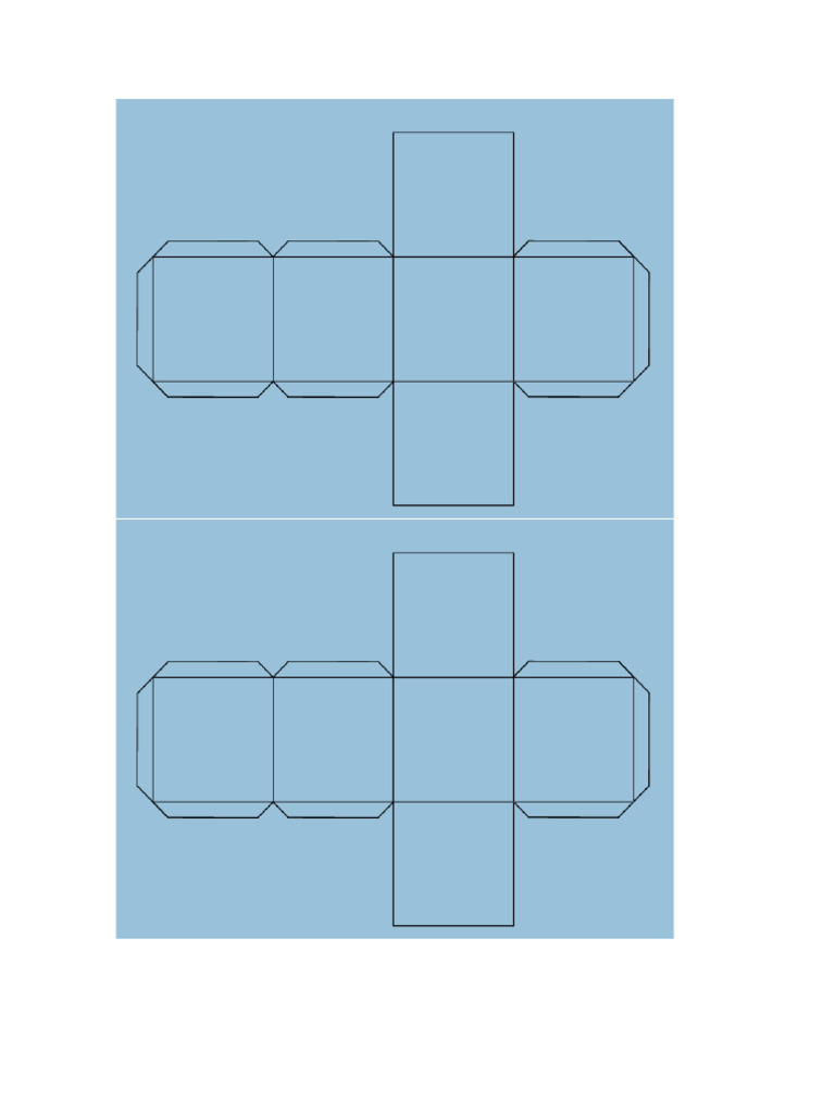 Planilla para Cubos | PDF