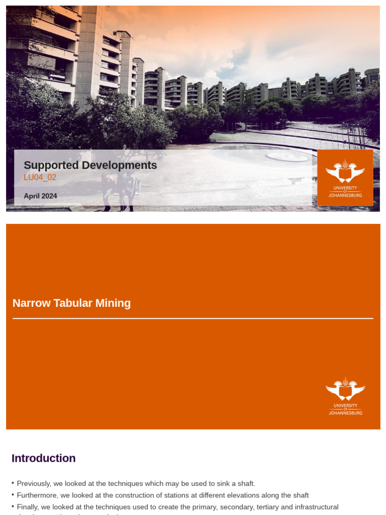 04-2 Supported NT Development | PDF | Mining