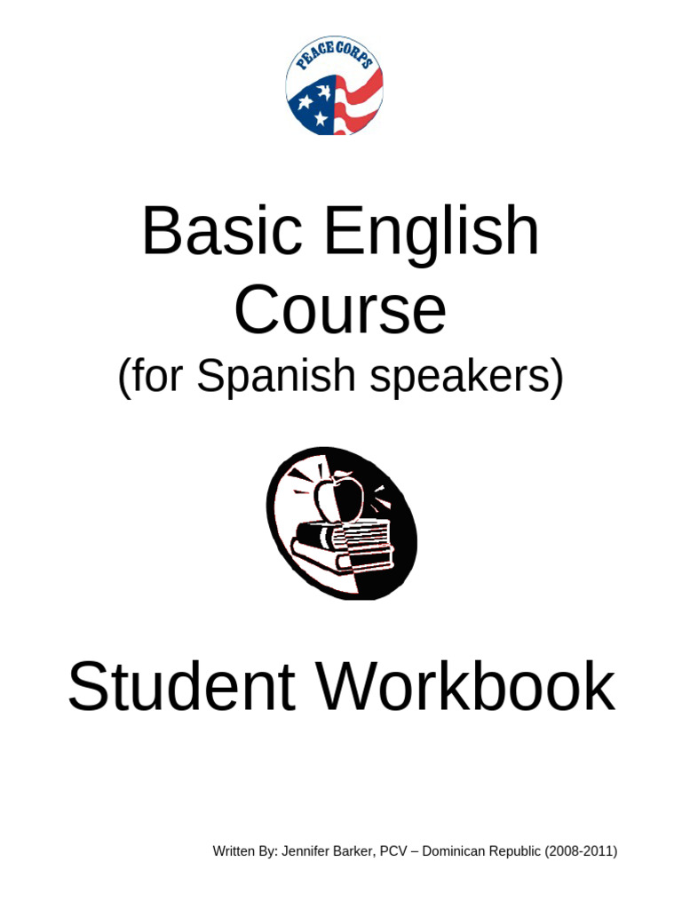 Basic English Workbook for Spanish Speakers | PDF | English Language ...
