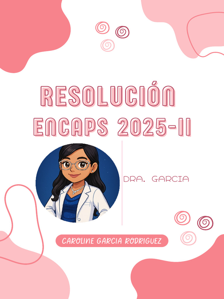 Examen ENCAPS 2025-II: Medicina y Salud Pública | PDF | Depresión ...