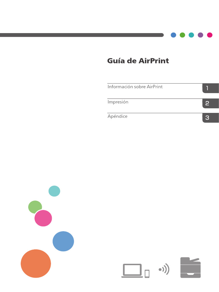 Guia Airprint Es RICOH 3710 | PDF | Impresora (Computación) | Archivo ...