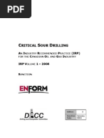 IRP 1 2008 Critical Sour Drilling