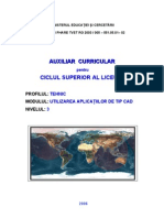 Utilizarea Aplicatiilor CAD_C. Paunescu-Moisi